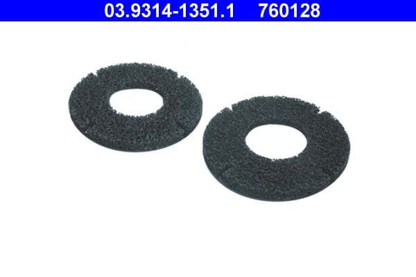 ATE Disque de nettoyage, kit de nettoyage (moyeu de roue) 03.9314-1351.1