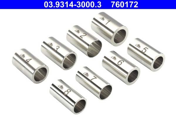 ATE Kit de douilles d'assemblage, disque / tambour de frein 03.9314-3000.3