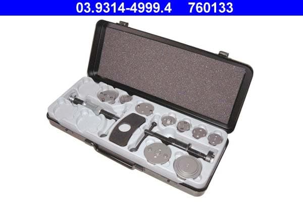 ATE Kit d'outils de rotation/de remise, piston d'étrier de frein 03.9314-4999.4