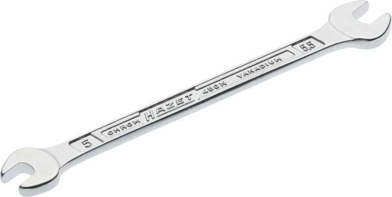 HAZET Clé à fourche double 450N-5X5.5