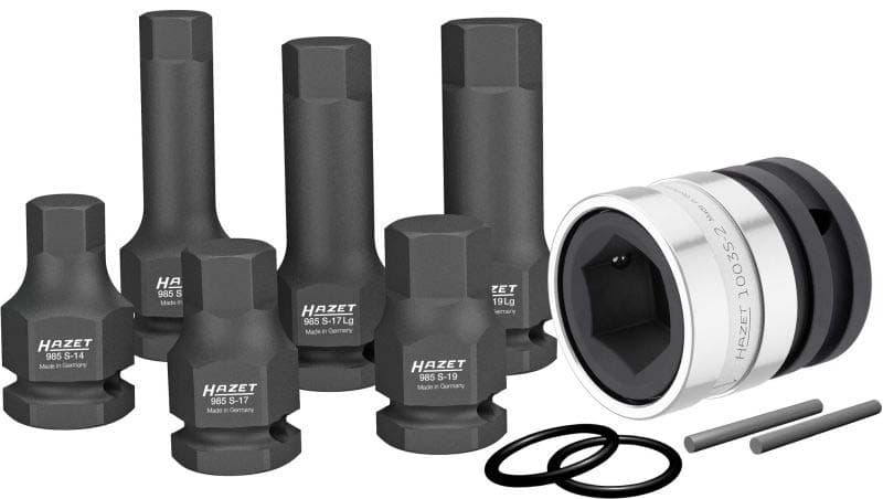 HAZET Coffret de douilles à choc 985S11