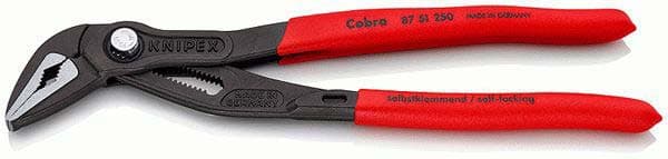 KNIPEX Clé serre-tube/pince pompe à eau 8751250