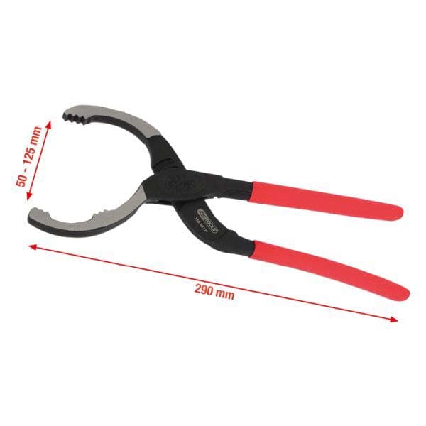 KS TOOLS Pince pour filtre à huile 150.9317