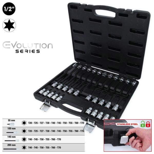 KS TOOLS Kit de clés à douille 911.4550