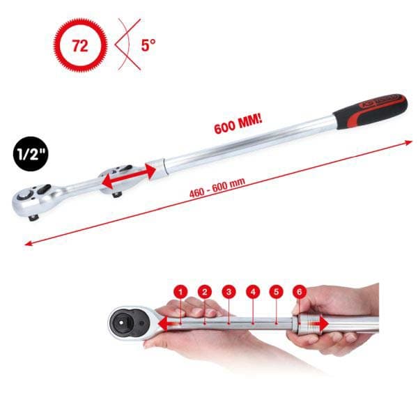 KS TOOLS Cliquet 914.1205