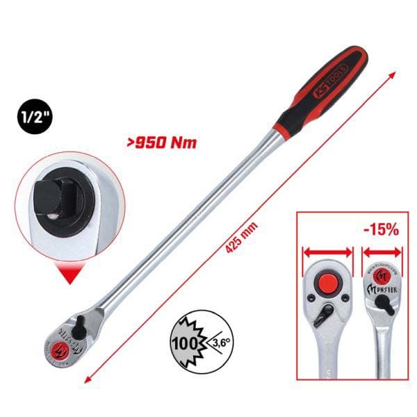 KS TOOLS Cliquet 935.1295