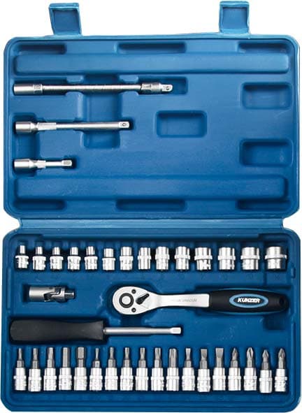 KUNZER Kit de clés à douille 71438