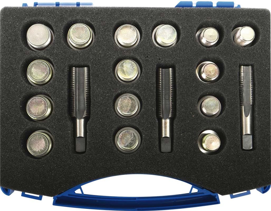 KUNZER Kit de réparation, filetage des vis de vidange d'huile 78850