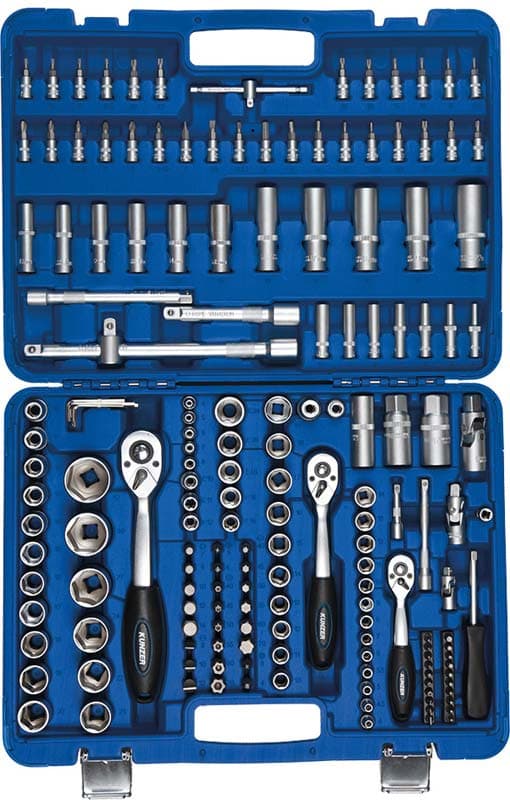KUNZER Kit de clés à douille 7SS172