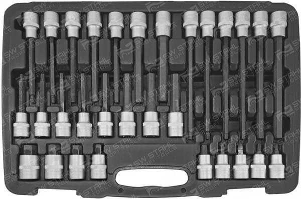 SW-Stahl Kit de clés à douille 04923L
