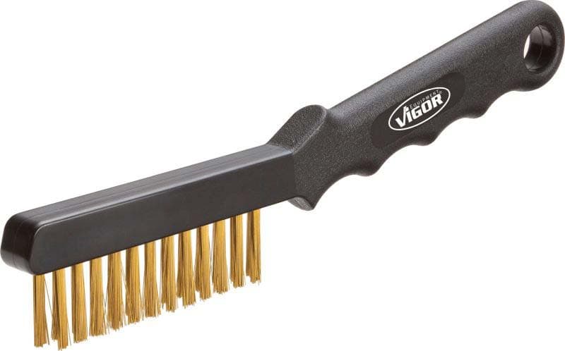 VIGOR Brosse métallique, nettoyage de l'étrier de frein V2249