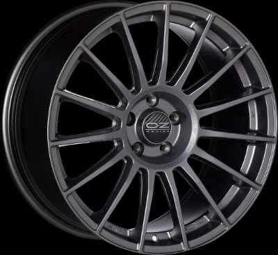 Jante OZ SUPERTURISMO LM MATT GRAPHITE SILVER LETTERING 8.5x19 5x112 ET30