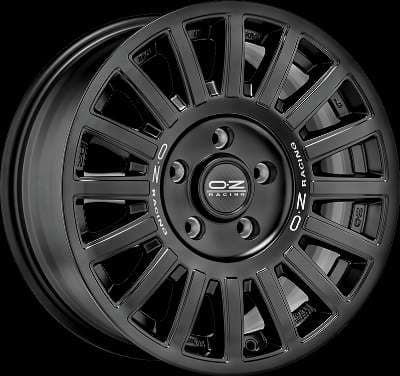 Jante OZ RALLY RAID MATT BLACK SILVER LETTERING 8.0x17 6x120 ET35