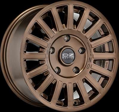 Jante OZ RALLY RAID GLOSS BRONZE BLACK LETTERING 8.0x17 5x112 ET35