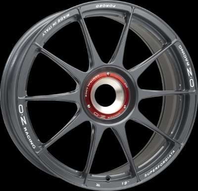 Jante OZ SUPERFORGIATA CL GRIGIO CORSA CON SCRITTE DI FRESATURA 11.0x19 15x130 ET51
