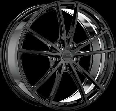 Jante OZ ZEUS GLOSS BLACK 10.0x21 5x112 ET12
