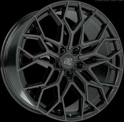 Jante MSW 51 GLOSS BLACK 11.0x22 5x112 ET15