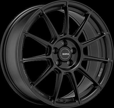 Jante SPARCO FF4 MATT BLACK 9.0x18 5x114 ET45